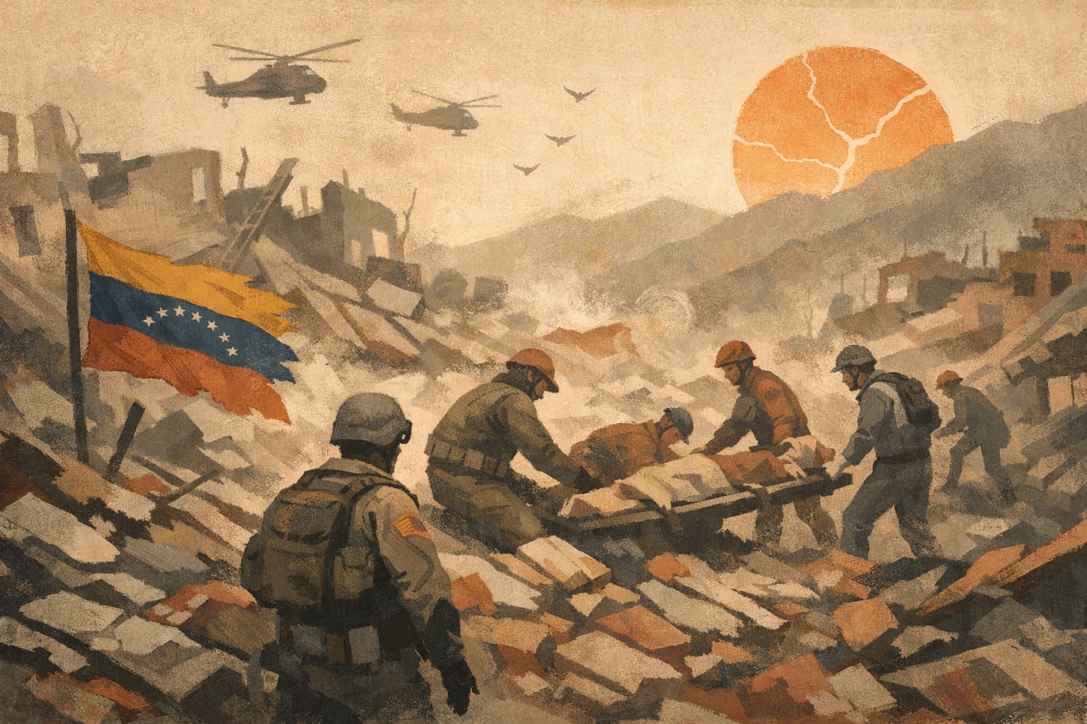 Venezuela Earthquake Death Toll Rises as Rescue Efforts Intensify