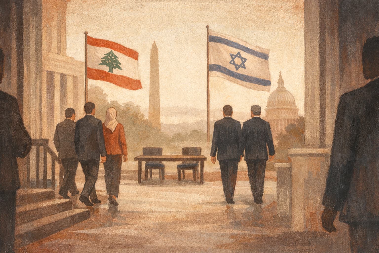 Lebanese Report Says Delegation Begins Fourth Day of U.S. Talks With Israel