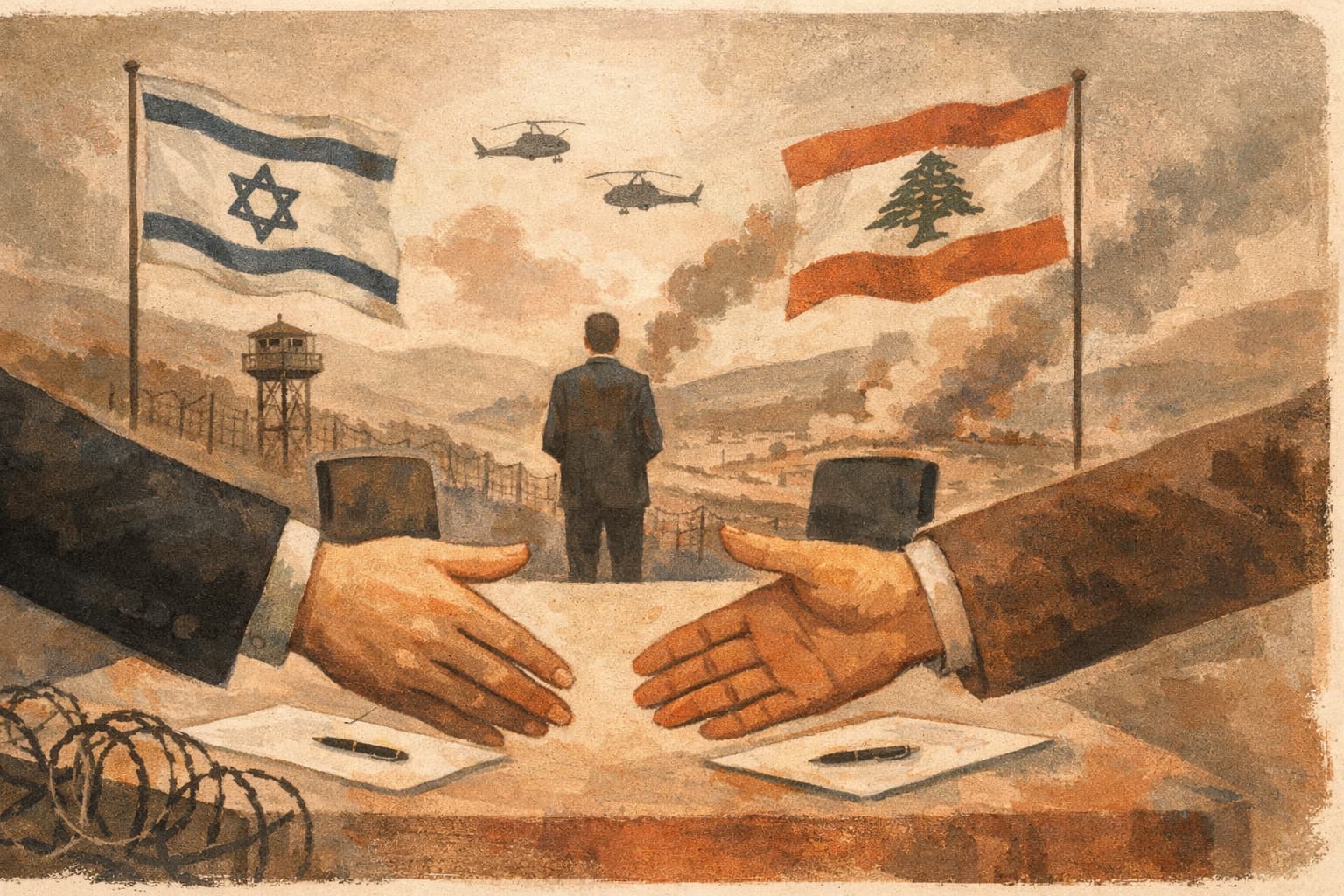 Israel and Lebanon Near Framework Deal With Security Addendum
