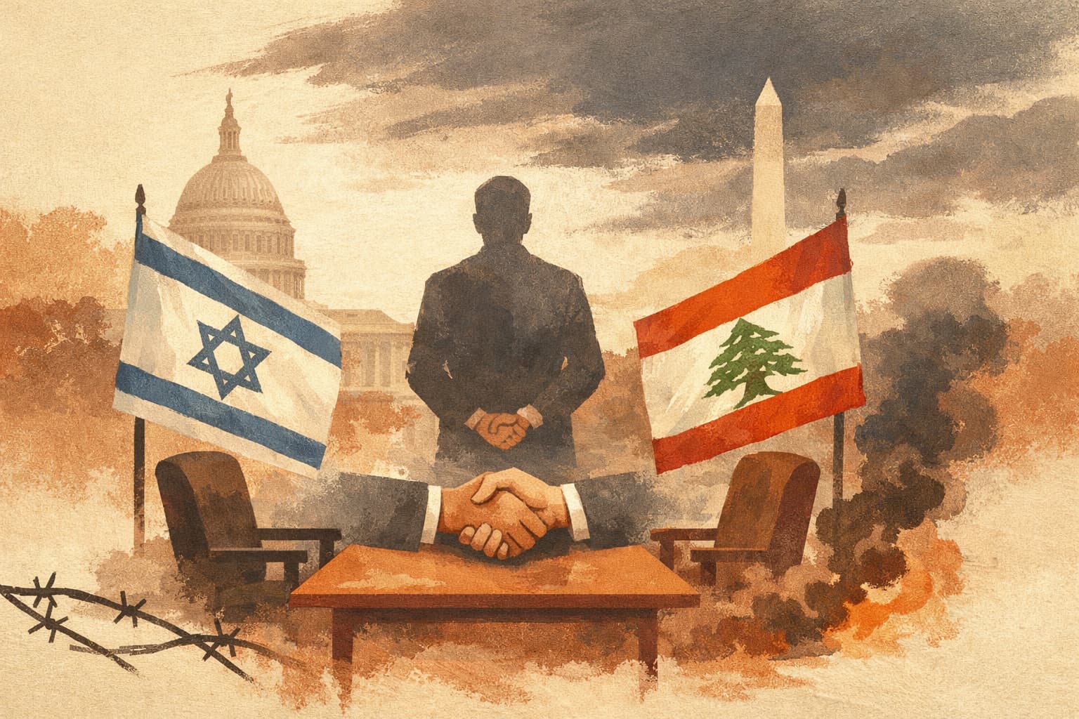 Israel and Lebanon Expected to Announce Framework Deal After Fraught Washington Talks