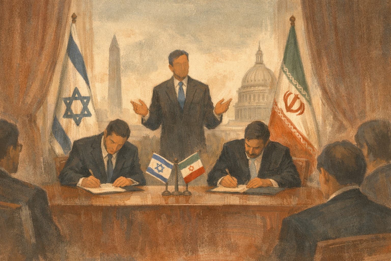 Framework Agreement Signed Between Israel and Iran in Washington