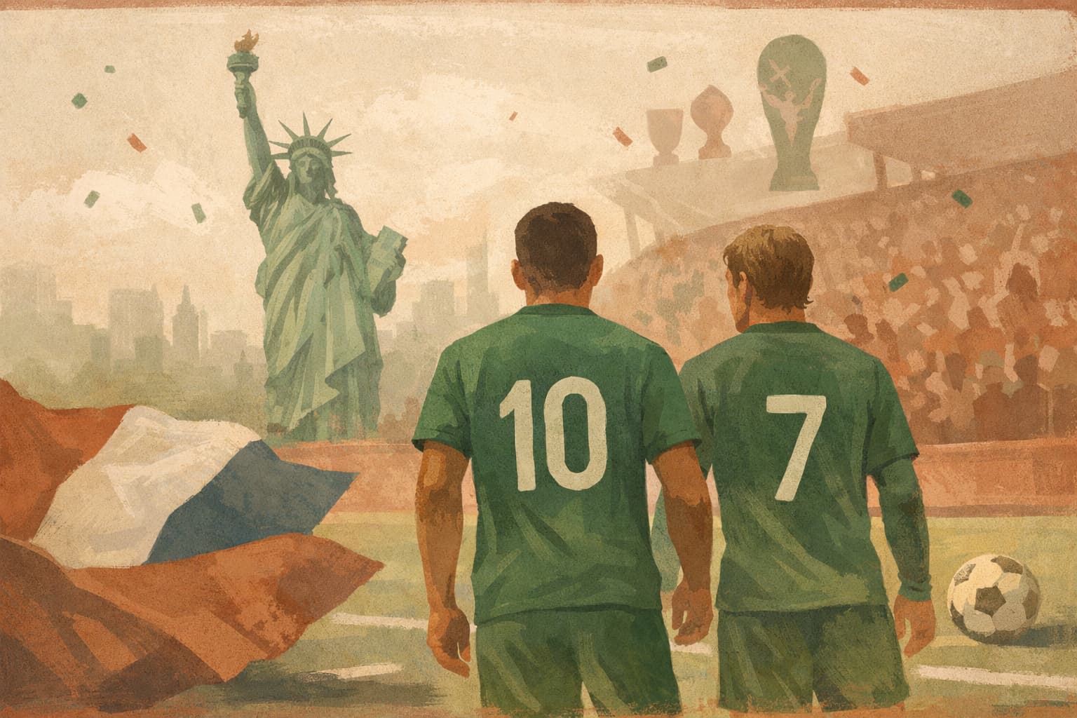 Why France’s World Cup Kits Turned Green