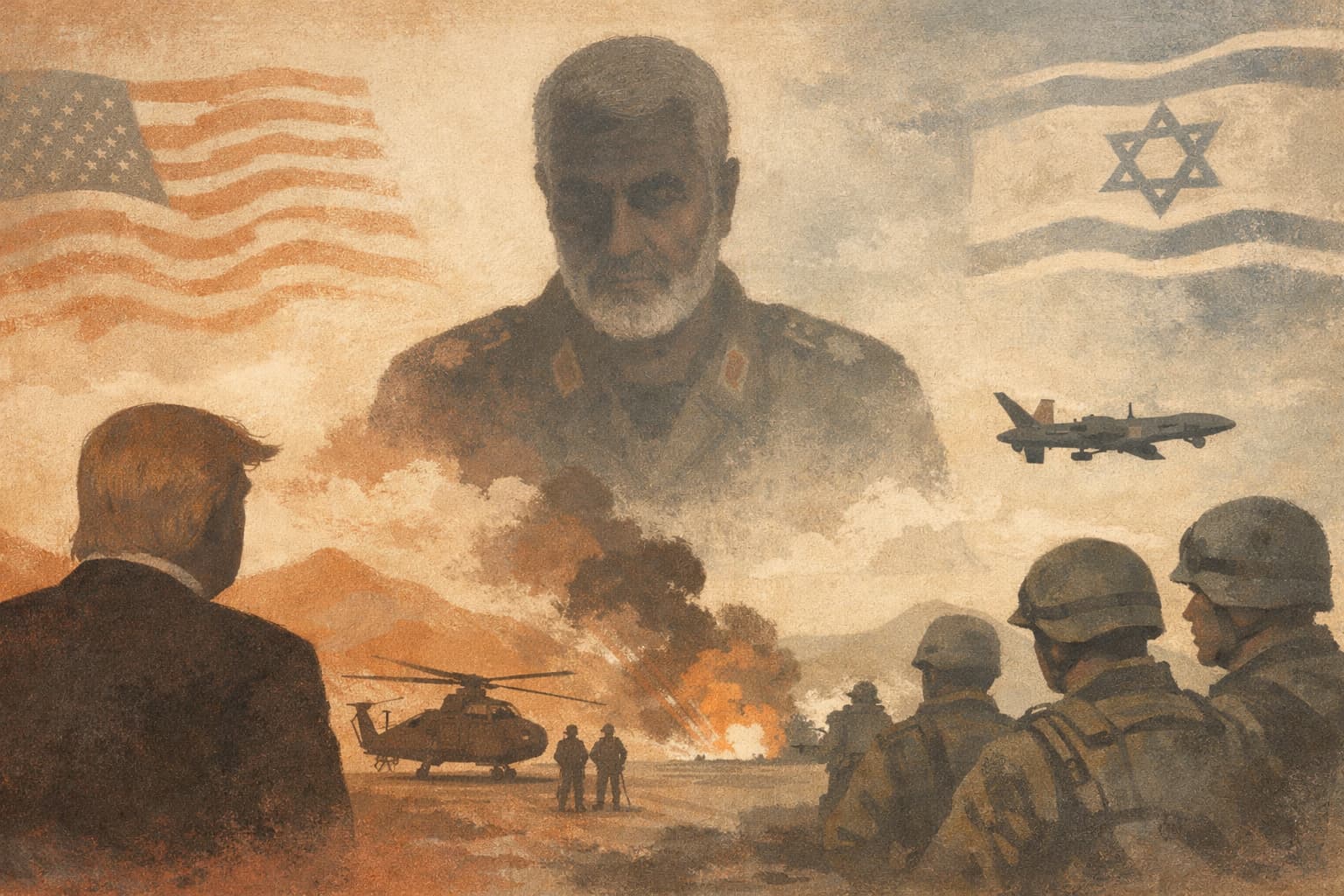 Trump Says Israel Pulled Out of Soleimani Strike at the Last Minute