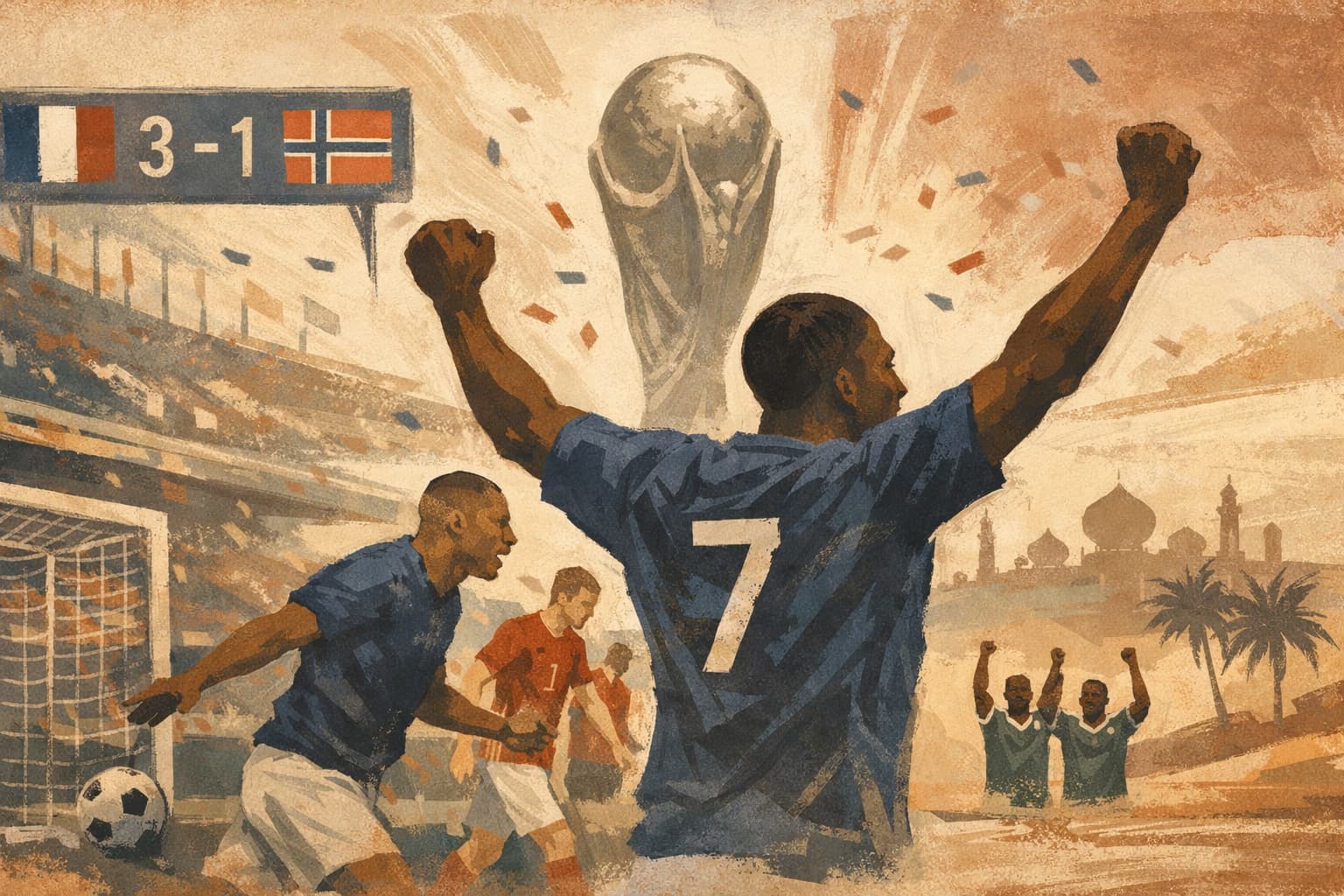 France Beat Norway 3-1 as Dembélé Scores Hat Trick