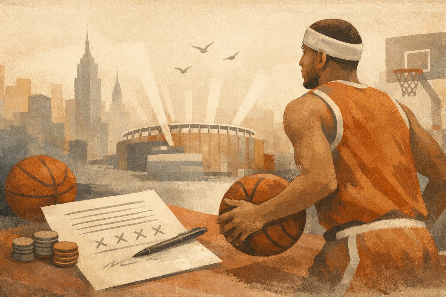 Jose Alvarado Signs New Three-Year Deal to Stay with the Knicks