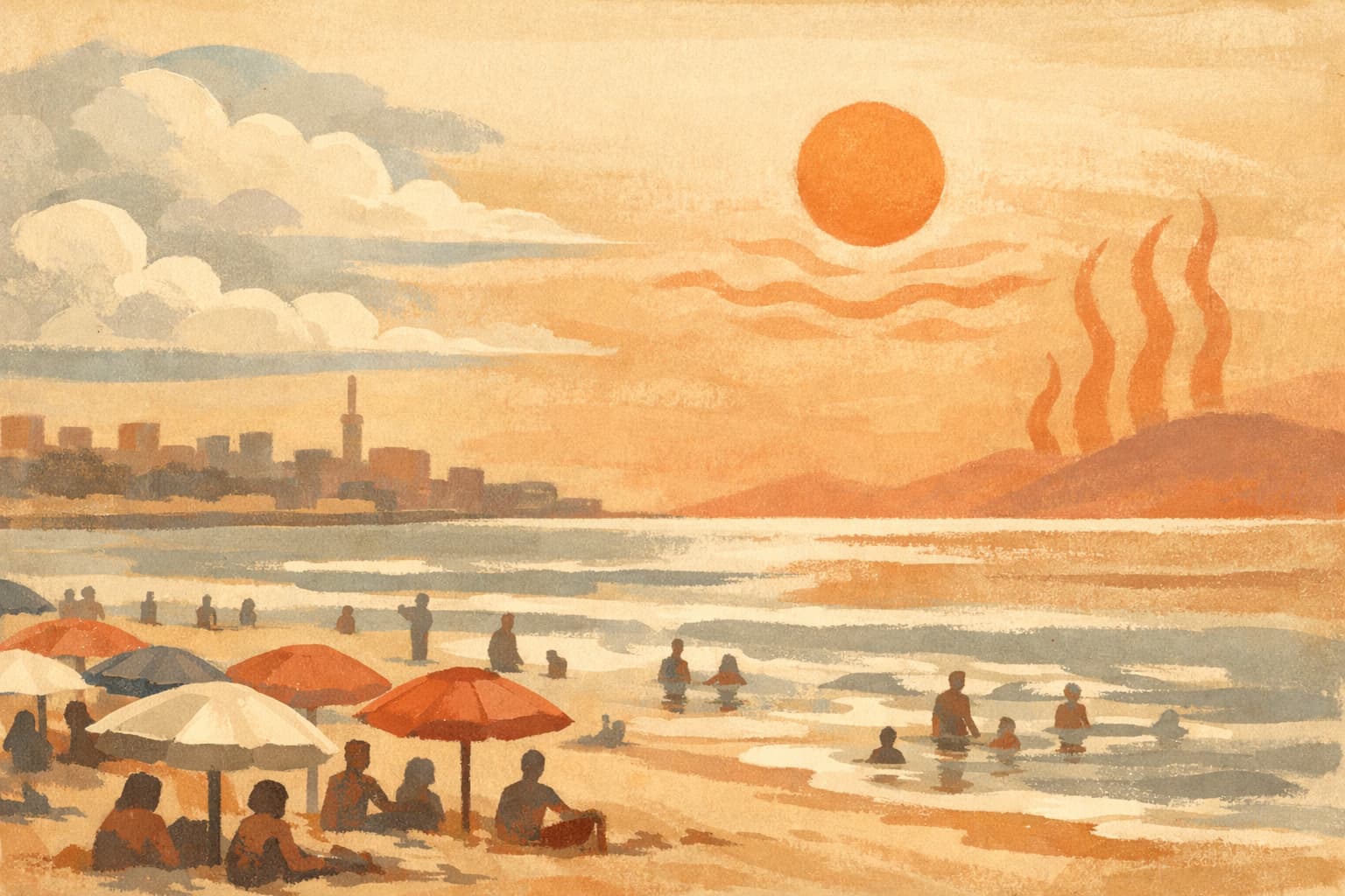 Warm, Pleasant Saturday Before a Gradual Rise in Heat