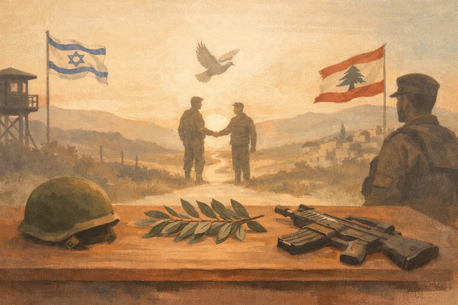 Israel, Lebanon unveil phased deal tied to Hezbollah disarmament and peace talks