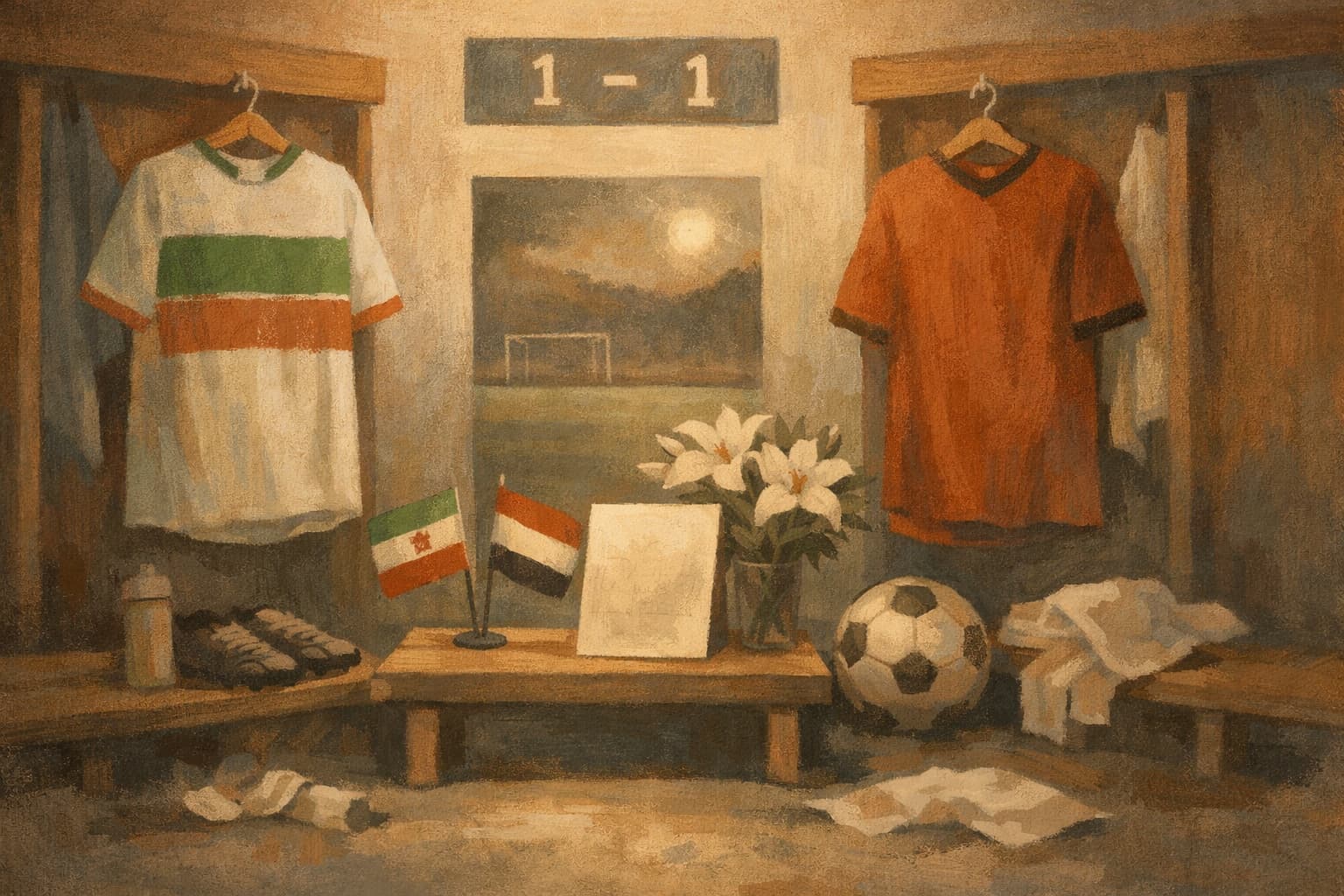 Iran Leaves Mysterious Thank-You Note After 1-1 Draw With Egypt