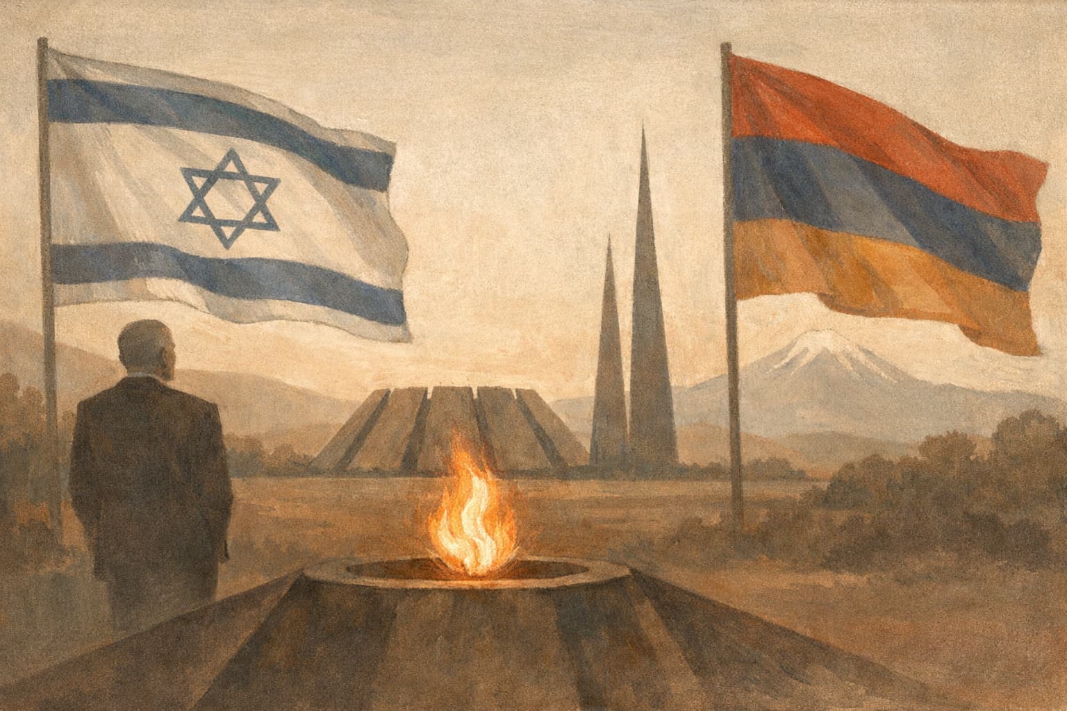 Netanyahu Says He Supports Recognizing the Armenian Genocide