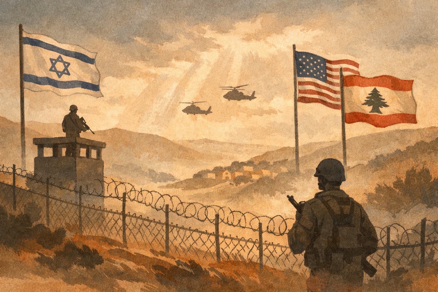 Netanyahu Says U.S. and Lebanon Recognition of Security Zone Is a Major Gain