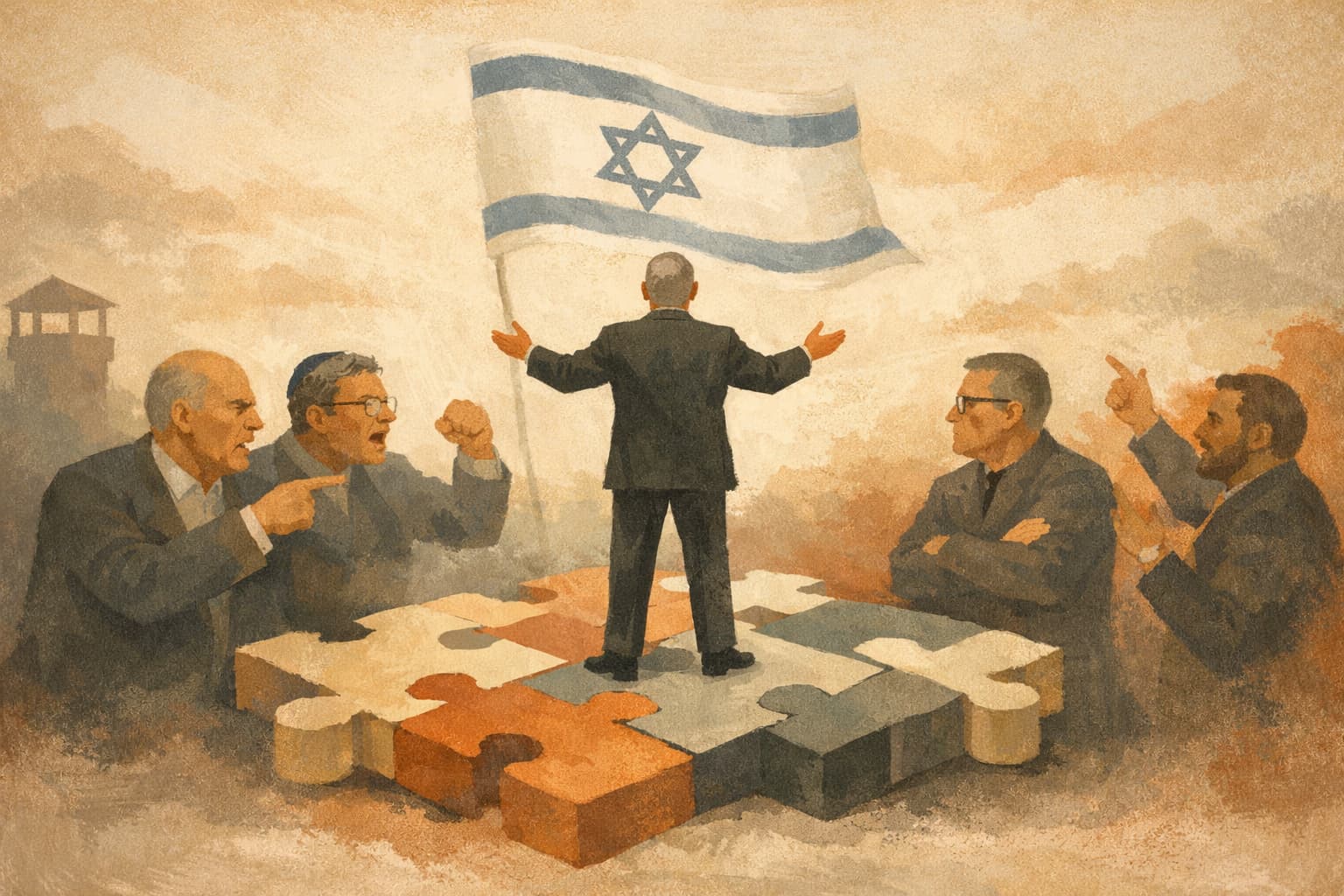 Netanyahu Floats Broad National Unity Government, Drawing Sharp Reactions Across Politics