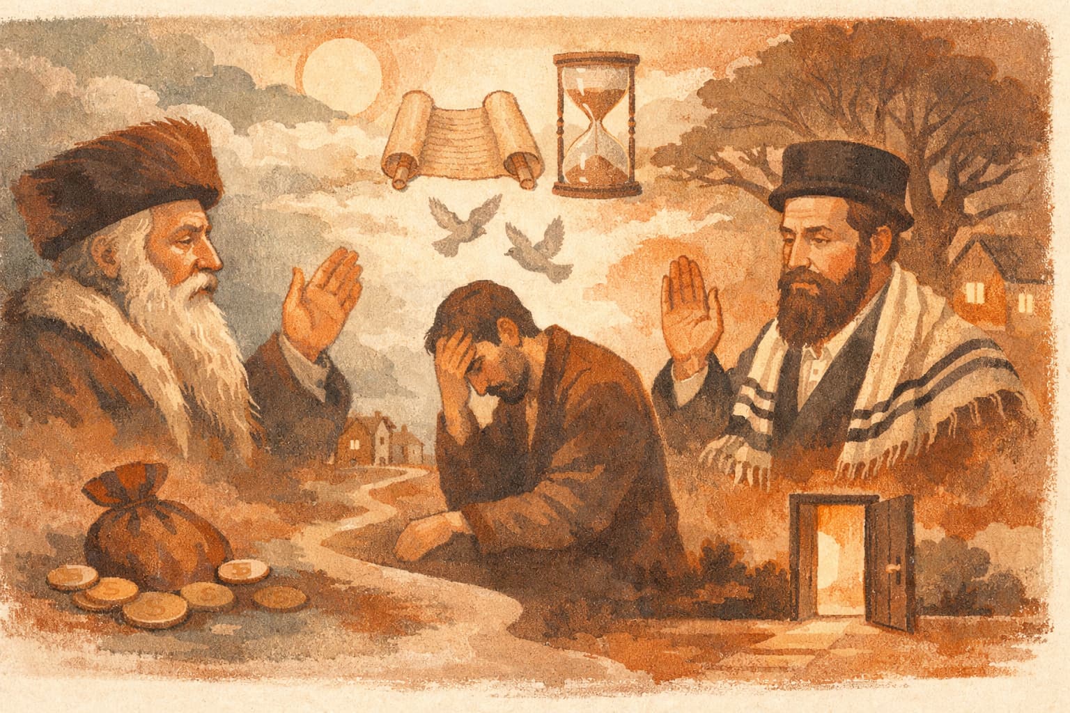 The Baal Shem Tov Redirected a Desperate Man to a Wealthy Benefactor, and the Blessing Worked