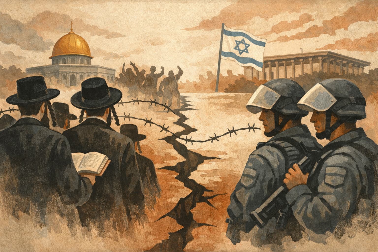 Israeli Government Secretary Warns of Tensions Over Arrests of Yeshiva Students