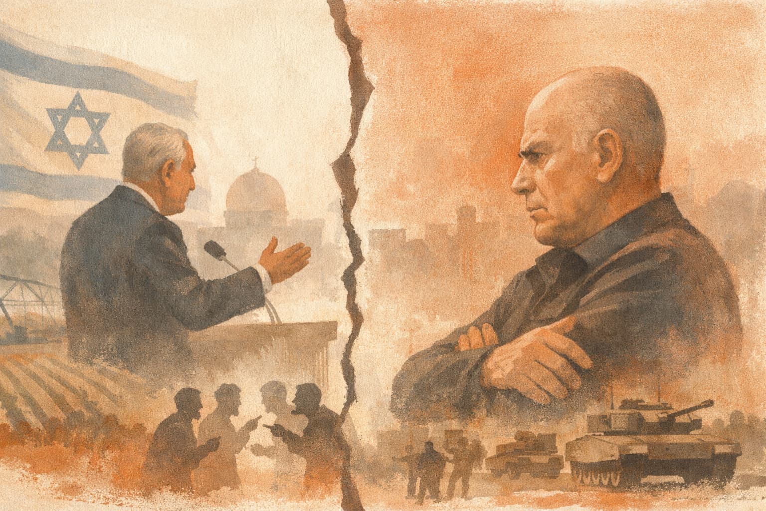 Netanyahu Outlines Principles for Broad National Government After Elections