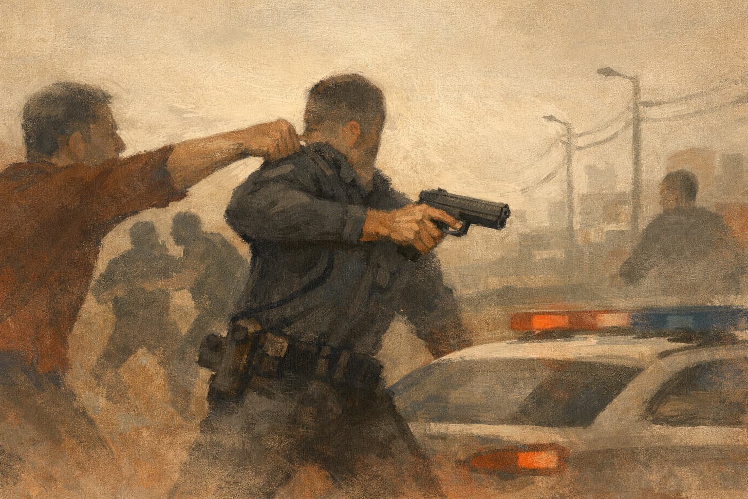 Haifa Police Officer Punches Back and Draws Gun During Altercation in Kiryat Haim