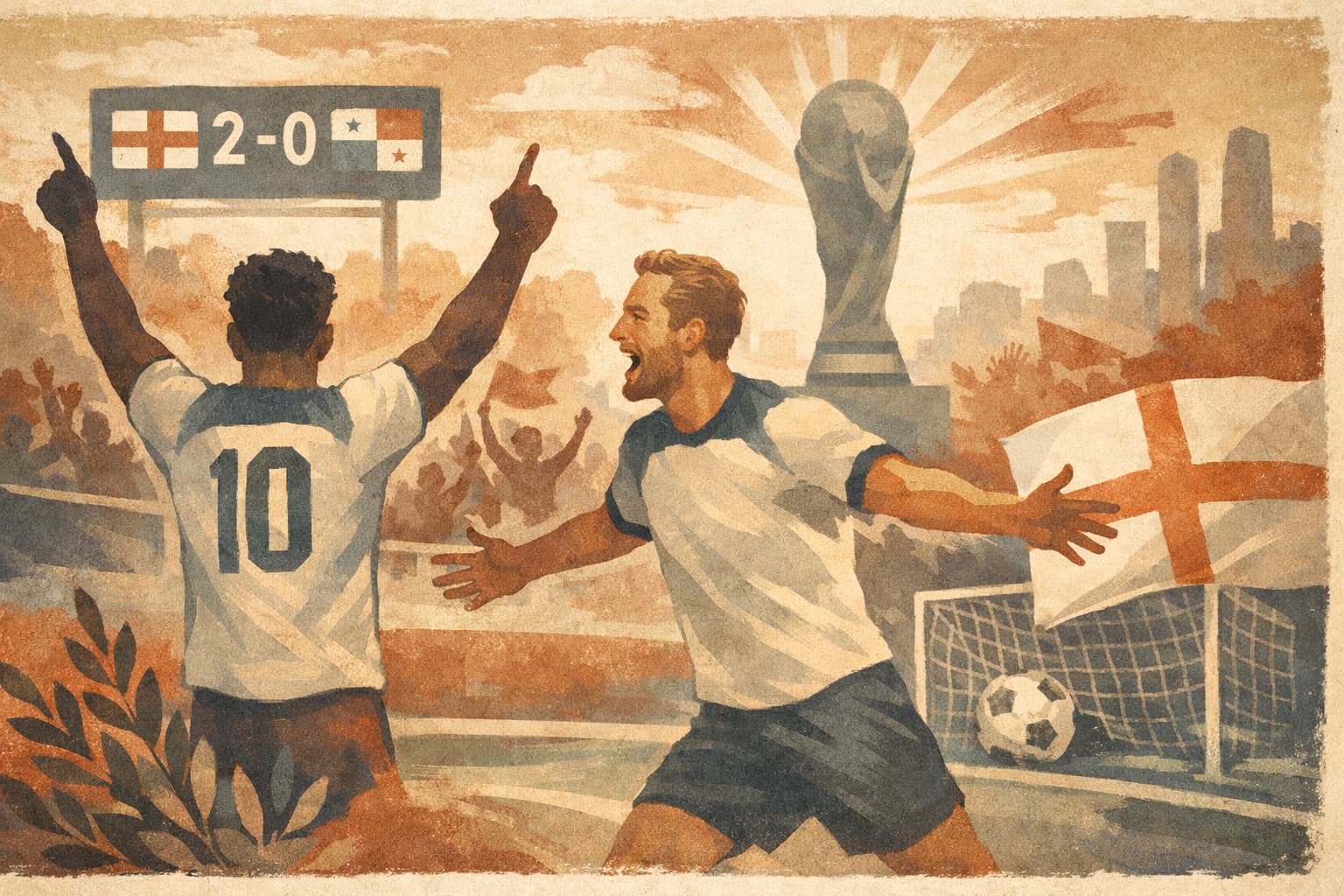 England Secures 2-0 Win Over Panama to Top World Cup Group
