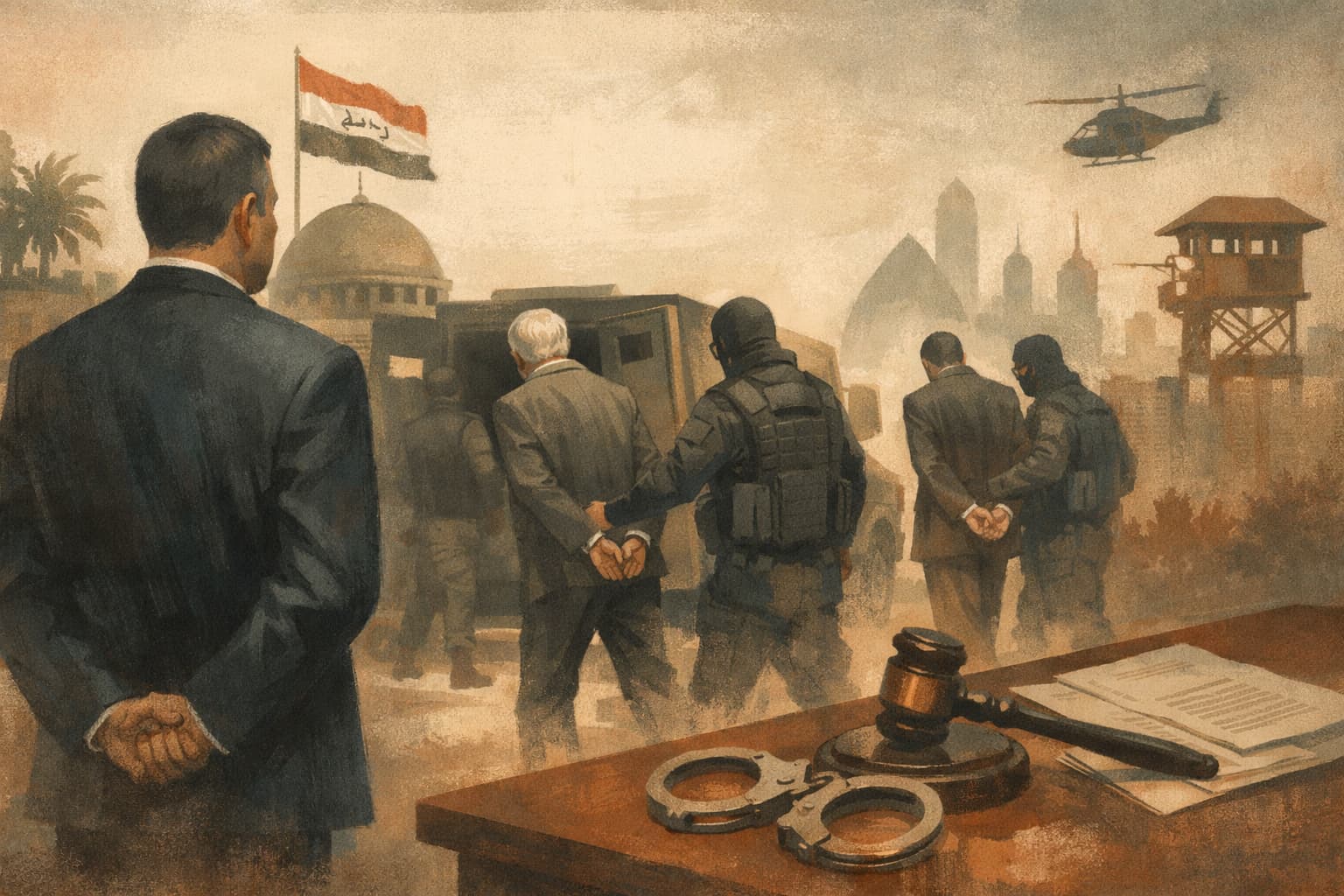 Iraq Arrests Prominent Politicians in Baghdad Over Corruption Probe