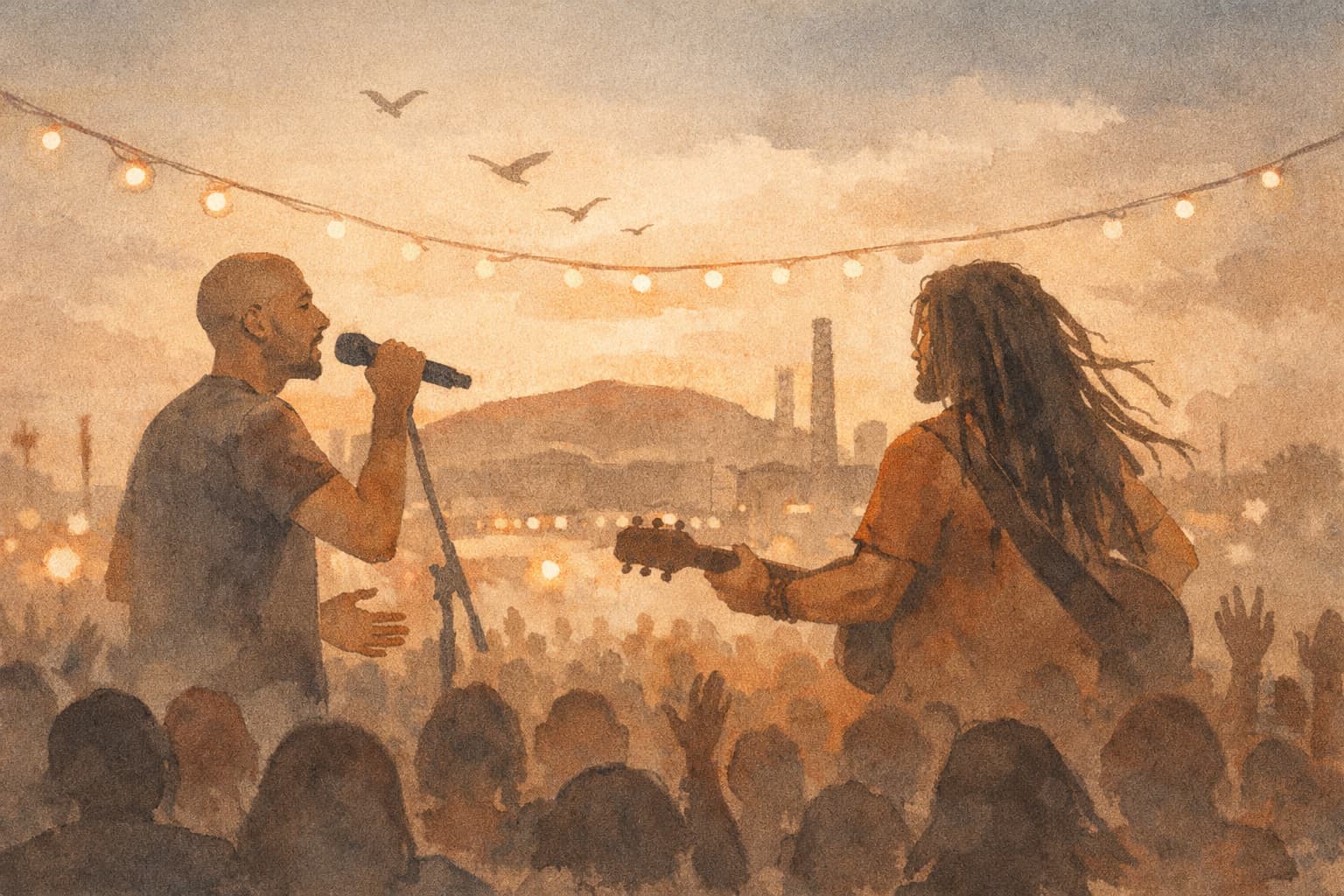 Israeli Musicians Abraham Tal and Mosh Ben Ari Unite for Hit Summer Concert Series