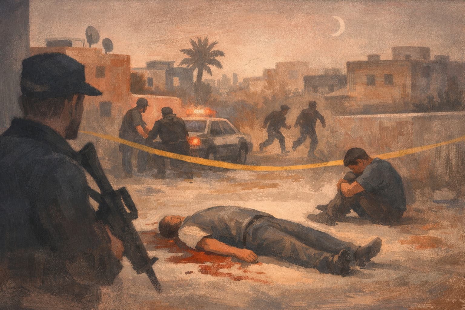 Man Killed and Another Injured in Shooting Linked to Family Dispute in Qalansawe