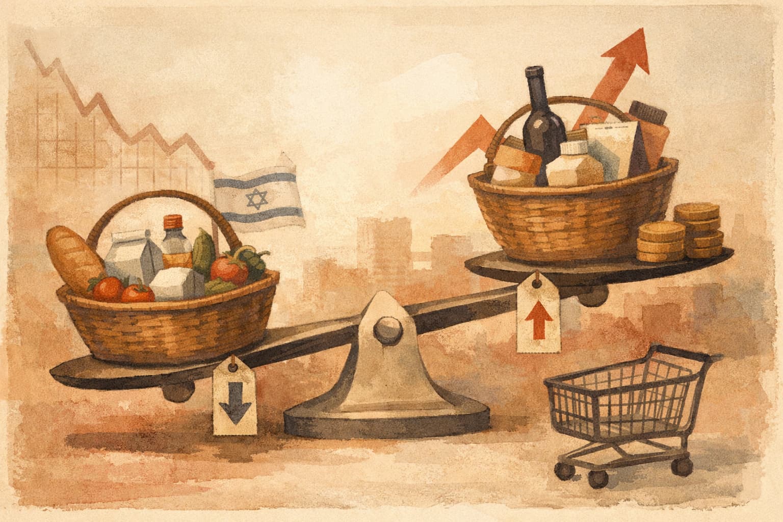 Data Challenges Claims That Israel’s ‘Affordable Basket’ Initiative Lowered Food Prices