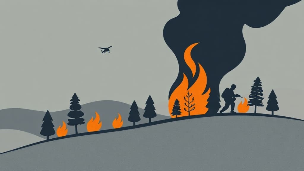 Fire Breaks Out in Beit Keshet Forest in Lower Galilee, Firefighting Aircraft Dispatched
