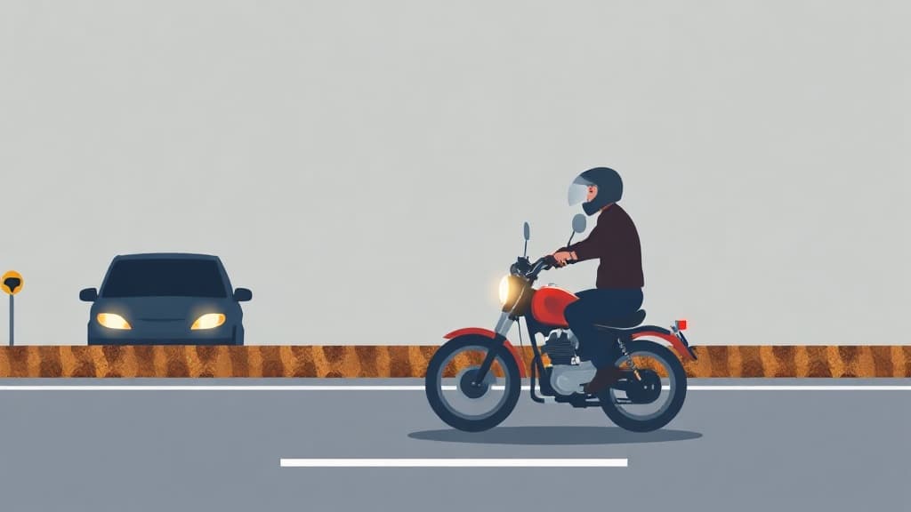 Stuck in Traffic on the Way to Her Husband’s Promotion Ceremony, She Was Rescued on a Motorcycle