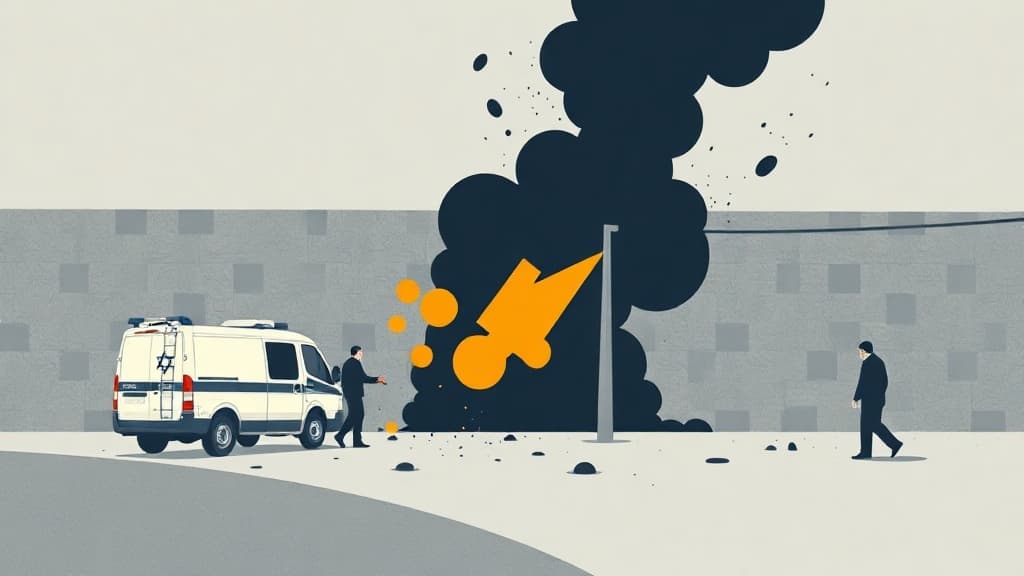 Two Injured, One Seriously, in Apparent Gas Cylinder Explosion in Jerusalem