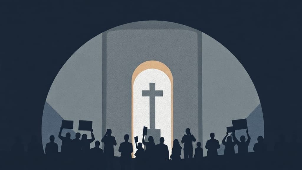 Protest in Jerusalem Over Burial Tunnels Under Existing Graves