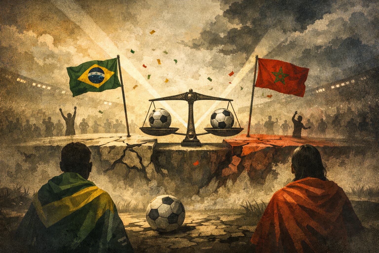 Brazil and Morocco Draw 1-1 in Strong World Cup Opener in New Jersey