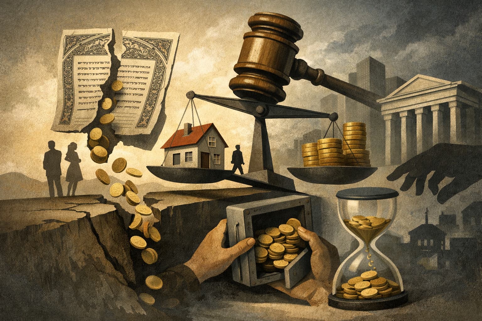 Israeli Court Roundup: Inflation-Linked Ketubah, Real Estate Commission Dispute, and Pension Fund Profits