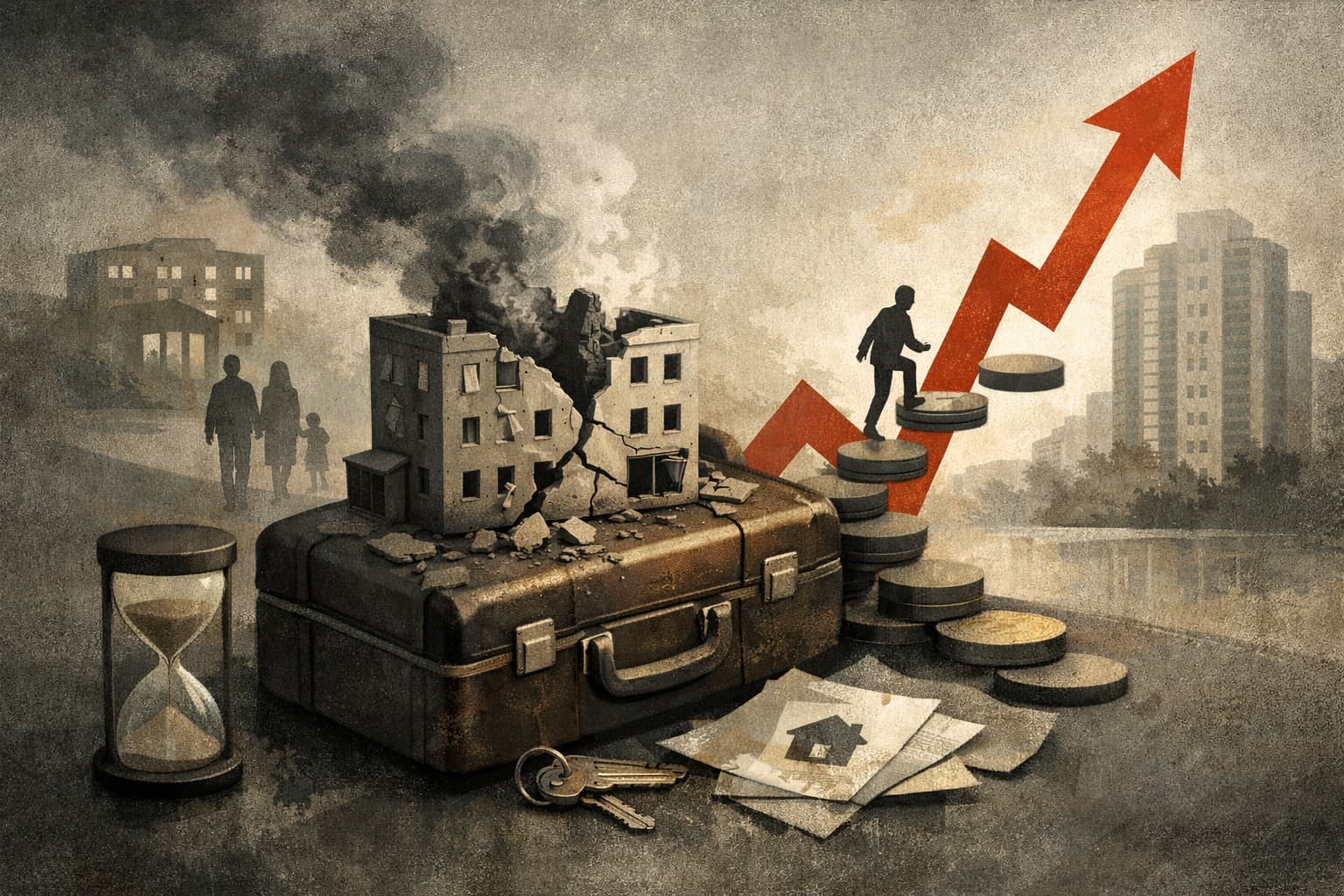 After the missile damage, tenants face displacement and higher rents