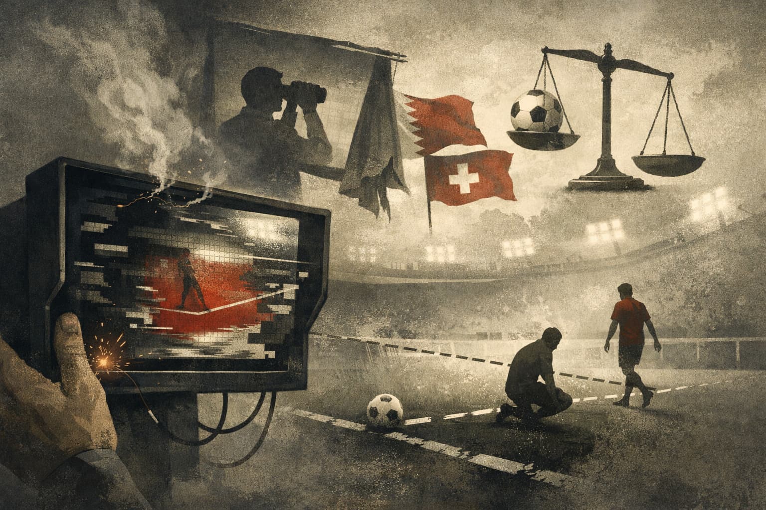 FIFA Says No Offside on Switzerland’s Penalty Against Qatar After Graphics Glitch