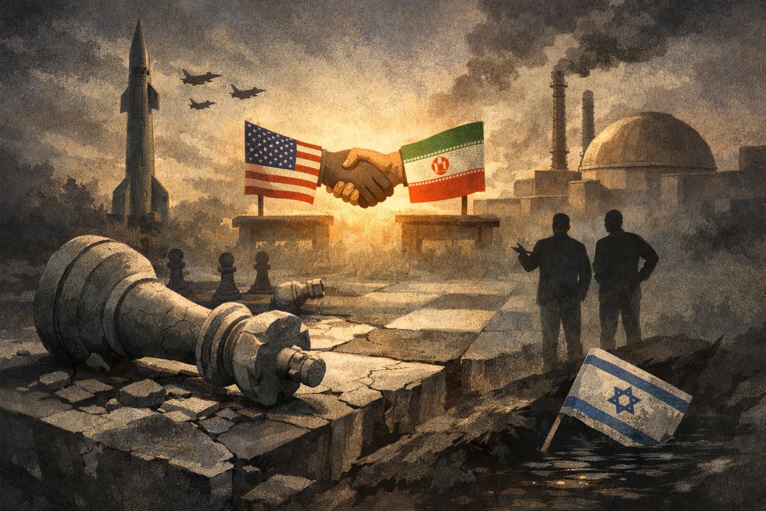 Gantz and Barak accuse Netanyahu of strategic failure over emerging U.S.-Iran deal