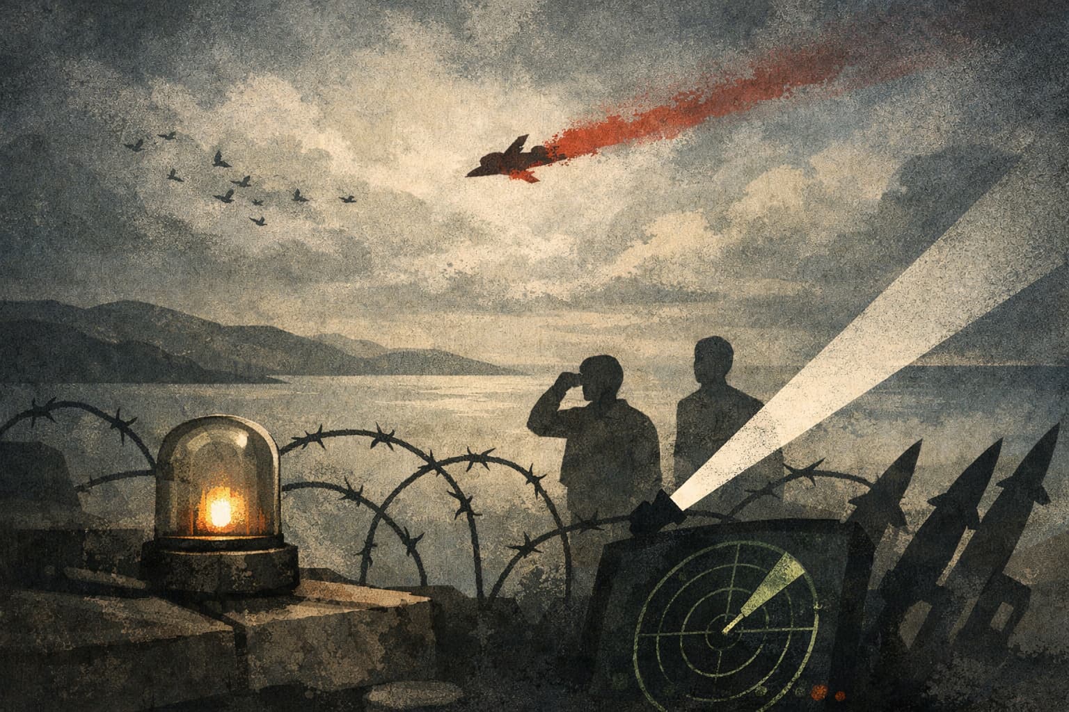 Suspected Aircraft Incursion Reported in Western Galilee