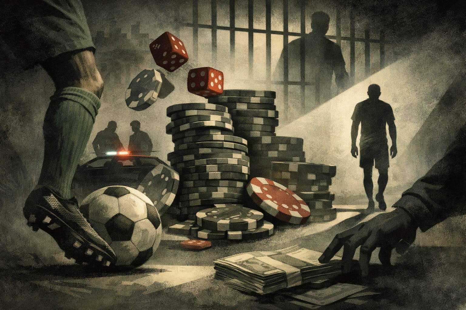 Active Top-League Footballer Arrested on Suspicion of Large-Scale Illegal Betting