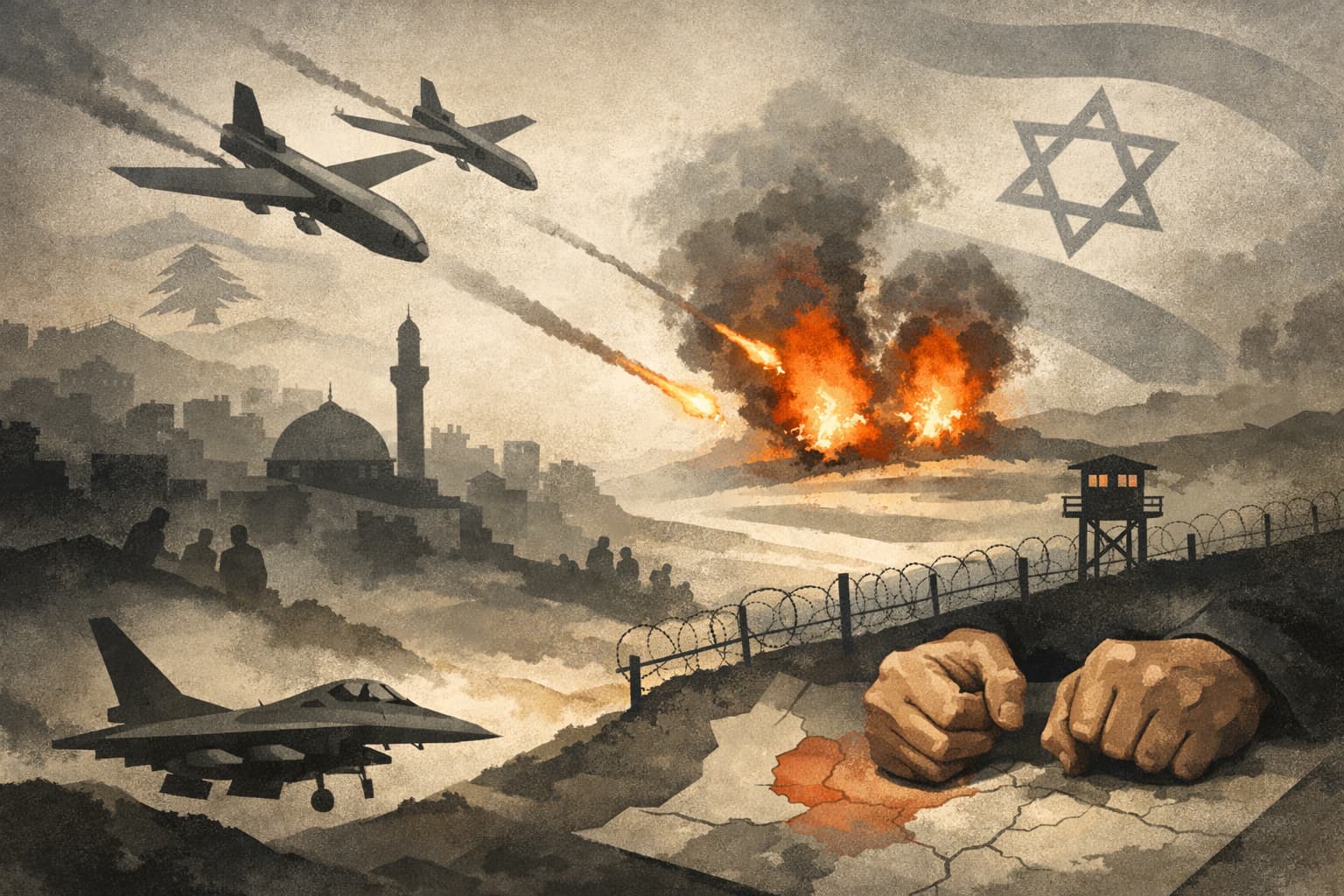 Hezbollah sends drones into Israel, Smotrich urges strikes in Beirut's Dahieh