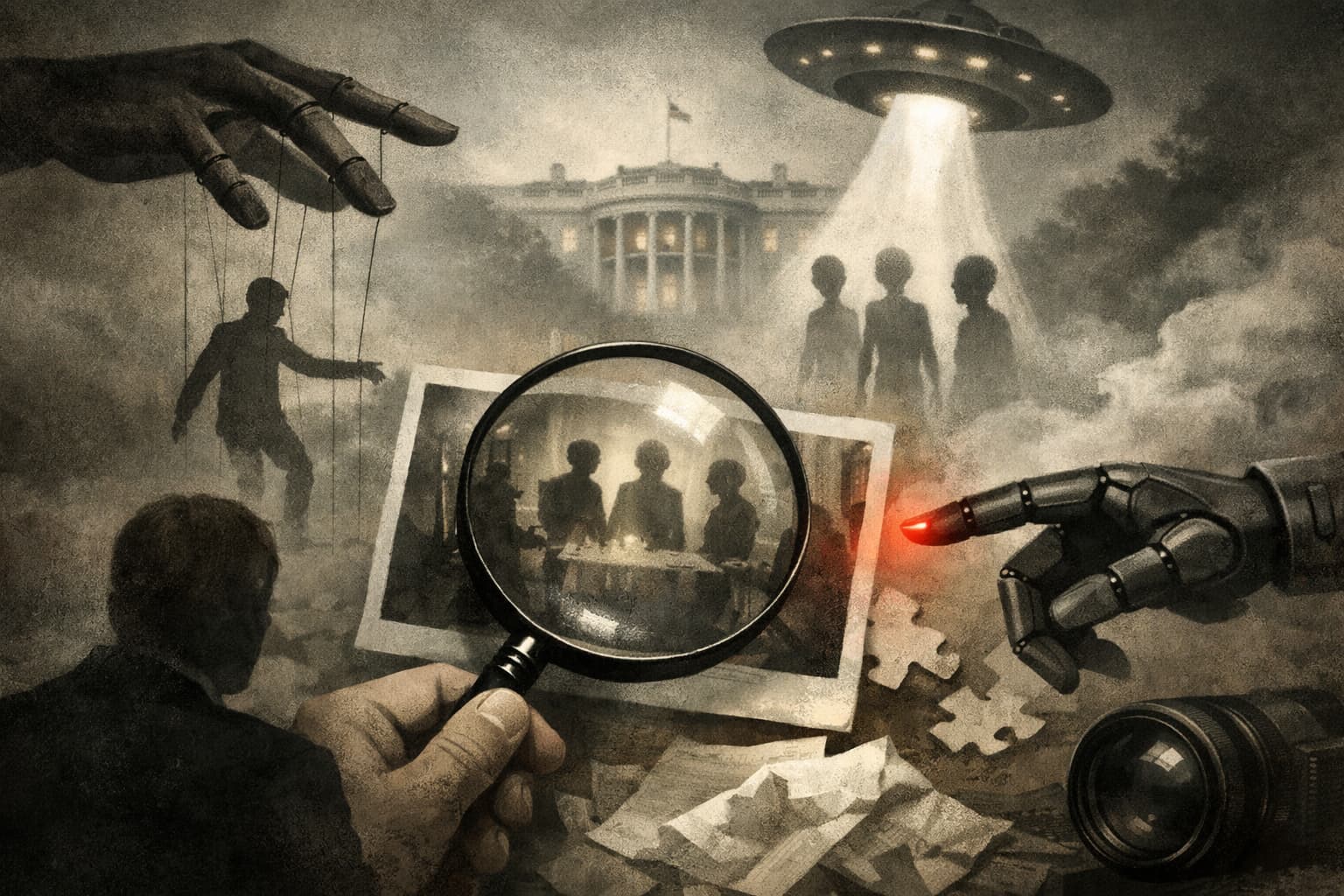 Viral White House 'Alien' Photos Were an AI Hoax, Not a Secret Trump Meeting
