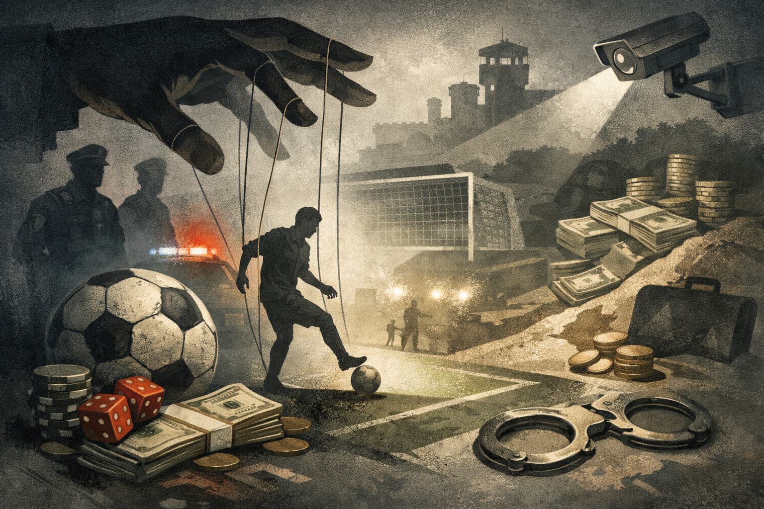 Top-League Footballer Arrested in Match-Fixing and Illegal Betting Probe