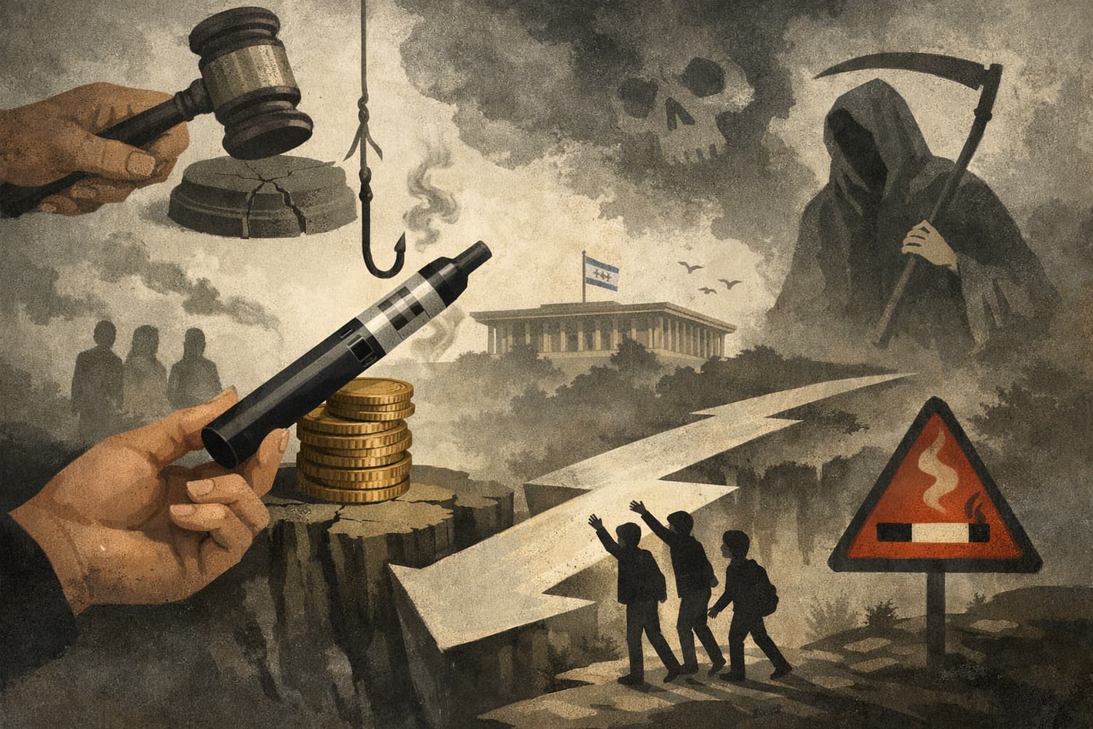 Israeli Health Groups Urge Lawmakers to Block Lower Taxes on E-Cigarettes