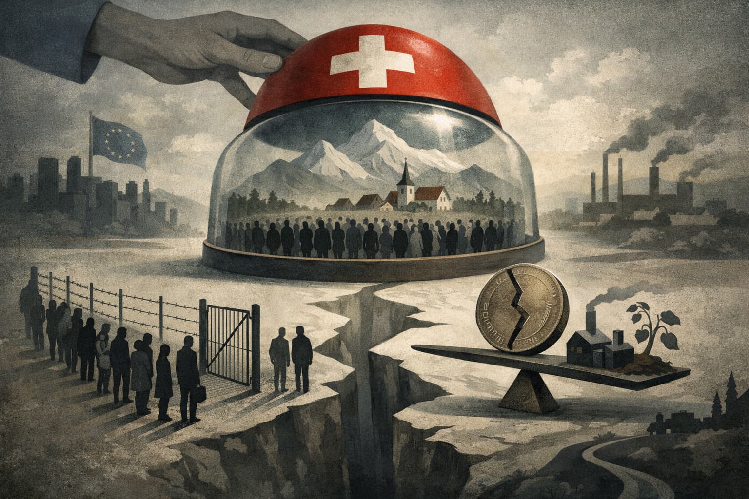 Swiss Voters Decide on Unprecedented Population Cap