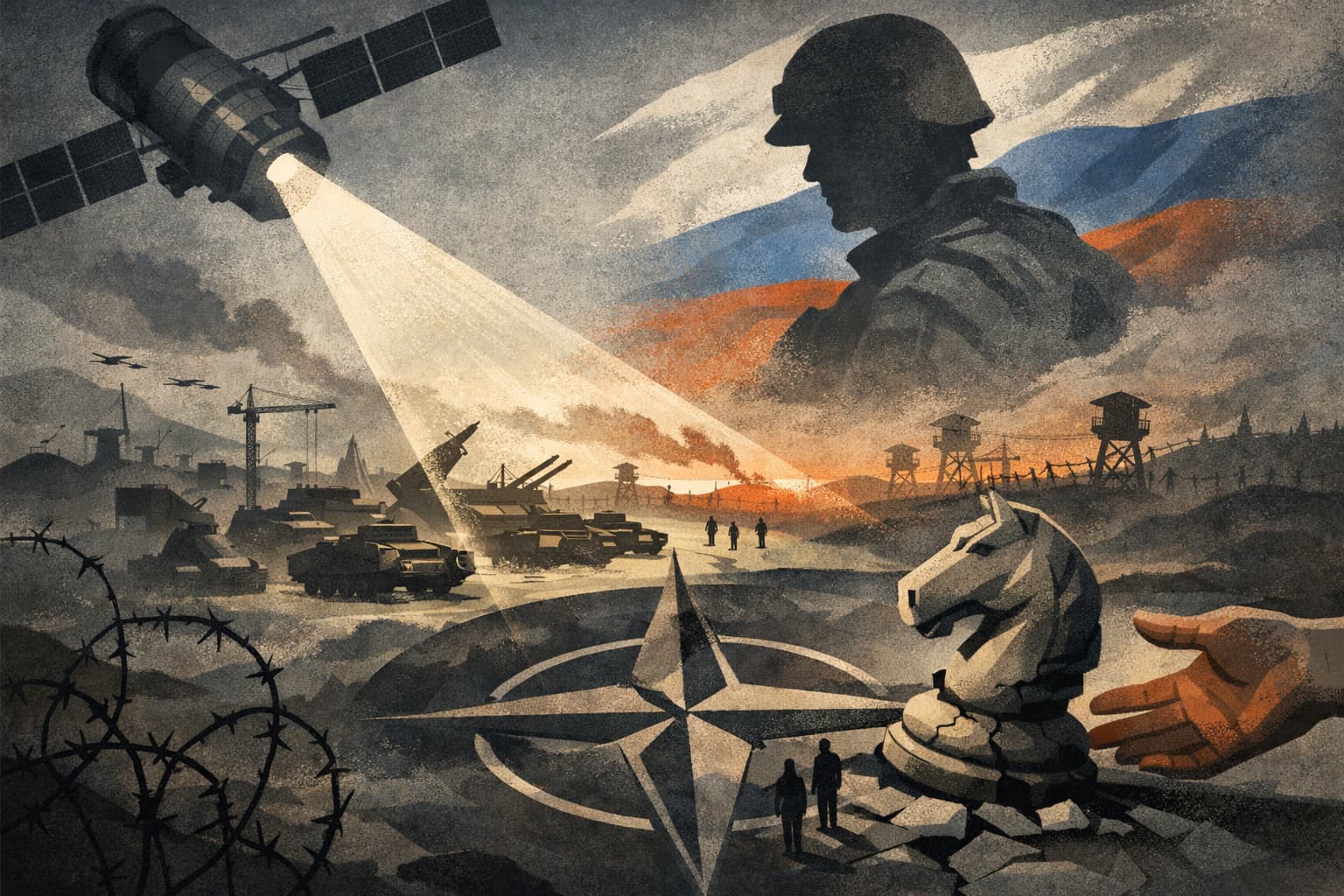 Satellite Images Show Russia Expanding Military Sites Near NATO Borders