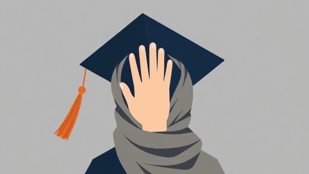 With a keffiyeh and a bloodied hand: Doctor drew backlash after anti-Israel protest at graduation