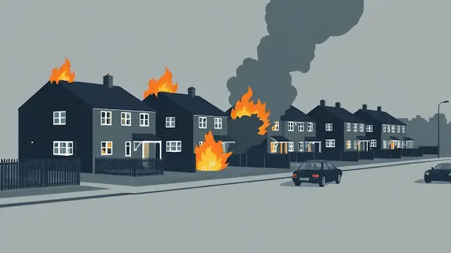 Homes and Cars Set on Fire in Belfast Amid Anti-Migrant Violence in Northern Ireland After Filmed Stabbing Incident