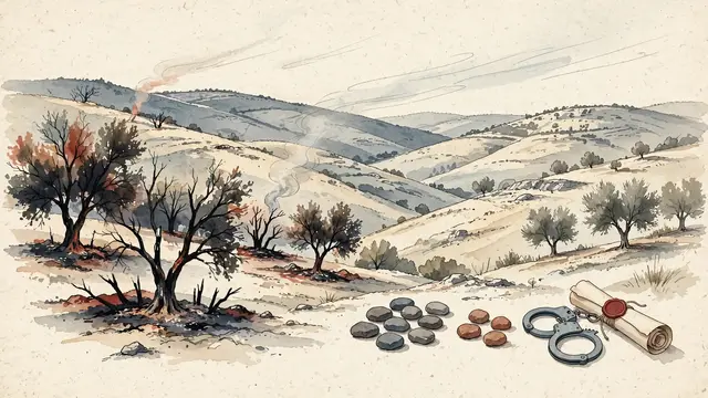 Four More Arrested in Southern Hebron Hills Arson and Assault Cases