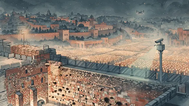 Tens of Thousands Attend Selichot Prayers in Jerusalem Under Heavy Security
