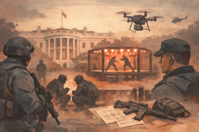Five Charged in Alleged Plot to Attack White House UFC Event