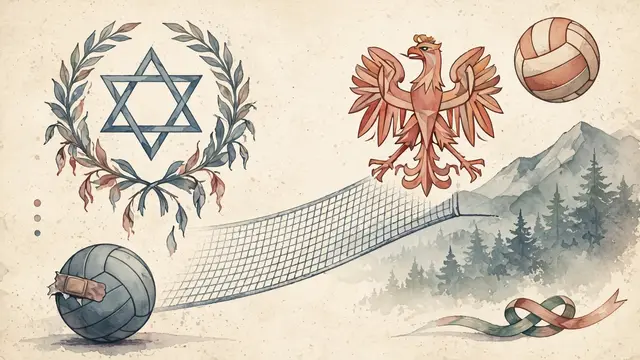 Israel Falls to World No. 1 Poland in European Volleyball Championship