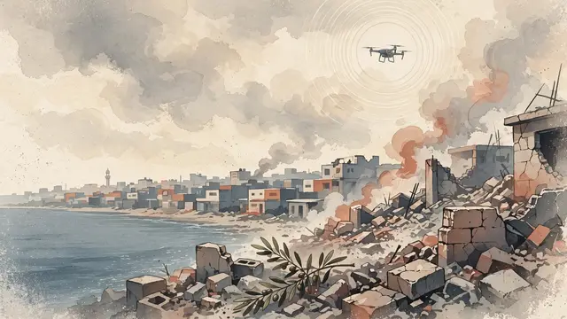 Hamas Battalion Commander Killed in Gaza Drone Strike