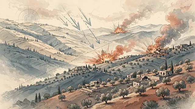 Israeli Military Strikes Hezbollah Targets in Lebanon