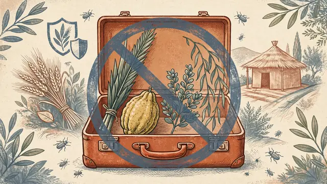 Israel Bans Bringing Lulav and Etrog into Country Ahead of Sukkot
